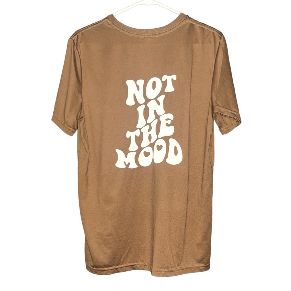 “Not in the Mood” graphic tee size small